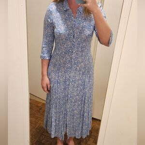 Floral Halfsleeve Dress